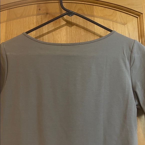 Gray Short Sleeve Bodysuit - Picture 4 of 5